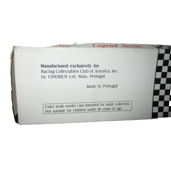 Glen Woods 1956 Ford FAirlane 1:43 - Racing Collectables Quartzo Autographed - Picture 4 of 5